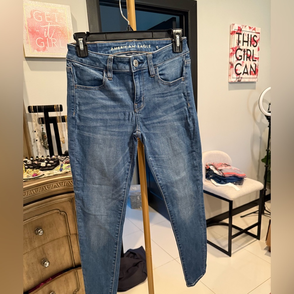 American Eagle Outfitters Women's Blue Jeans